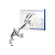 Logilink BP0043 Dual Monitor Desk mount, 13