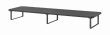 Gembird Monitor stand for 2 screens rectangle black