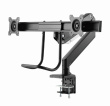 Gembird Mounting arm 2 monitors 17-32 inch 8kg