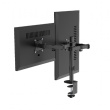 Gembird Desk mounted double monitor arm 17-32 inches 9kg