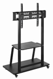 Gembird TV rack 37-100 inches on wheels