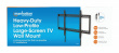 Manhattan TV wall mount 60-100 inches LED/LCD 100kg slim 32mm