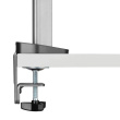 Built-in bracket for two Deluxe Ergo Office monitors, 17