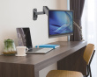 Manhattan TV & Monitor Mount, Wall, Spring Arm, 1 screen, Screen Sizes: 17-32