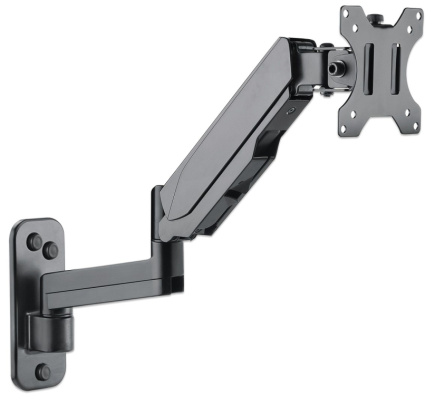 Manhattan TV & Monitor Mount, Wall, Spring Arm, 1 screen, Screen Sizes: 17-32