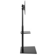 Maclean MC-865 Professional Modern TV Floor Stand with a Shelf for 37