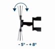 Gembird WM-55ST-01 Premium full-motion TV wall mount , 32”-55” (32 kg)
