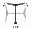 Gembird WM-55ST-01 Premium full-motion TV wall mount , 32”-55” (32 kg)