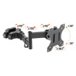 Techly Bracket for Pole Fixing TV LED/LCD 17-32