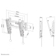 Neomounts NM-W125BLACK TV mount wall 10-40