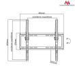 Maclean MC-774 TV stand 32-55
