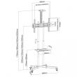 Techly ICA-TR216T TV mount 177.8 cm (70