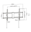 Gembird WM-90T-01 TV mount/stand 2.29 m (90