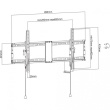 Techly ICA-PLB 590 TV mount 2.29 m (90
