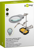 Goobay 51226 soldering iron/station accessory 1 pc(s) Holder with magnifier