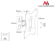 Maclean MC-501A Universal Wall TV Bracket 23-42