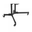 Manhattan TV & Monitor Mount, Trolley Stand, 1 screen, Screen Sizes: 37-65