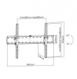 Gembird WM-70T-02 TV mount/stand 177.8 cm (70