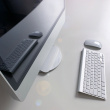 LogiLink 360 rotation monitor swivel base, aluminum