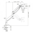 LogiLink Monitor mount 13-32' 13-27 39;, max 9kg.