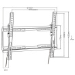 Maclean TV MC-413 Wall Mount Bracket 32