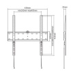 Gembird | Wall mount | WM-55F-02 | Fixed | 32-55 