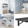 Maclean Wall-Mounted Folding Shelf Bracket MC-876