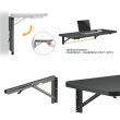 Maclean Wall-Mounted Folding Shelf Bracket MC-876