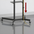 Maclean TV Stand, CART, Max 45 kg, MC-113 B