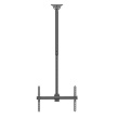 Neomounts CL35-440BL16L Monitor/TV Mount Ceiling | Adjustable Height, Rotate, Tilt, Swivel | 37-70 