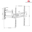Maclean MC-761 Wall Bracket Suitable For TV 26 