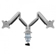 LogiLink Dual monitor mount, 13-27, 2x9kg. max