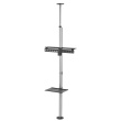 Telescopic TV holder, ceiling and floor with shelf Maclean MC-791N 37 
