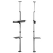 Telescopic TV holder, ceiling and floor with shelf Maclean MC-791N 37 