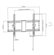 Gembird TV Wall Mount 37 -80 inch tilt