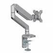 Ergo Office Aluminium Monitor Mount with Gas Spring, Double Arm, VESA 75x75/100x100, 17