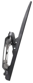 Manhattan 424752 Black flat panel wall m