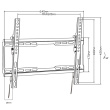 Maclean TV MC-413 Wall Mount Bracket 32