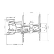 Maclean MC-781 TV mount 177.8 cm (70