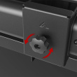 Maclean ceiling mount for two TVs, max load 2x40kg, 34-60