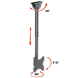 Techly Telescopic Ceiling Support up to 1.6m LED TV LCD 23-42