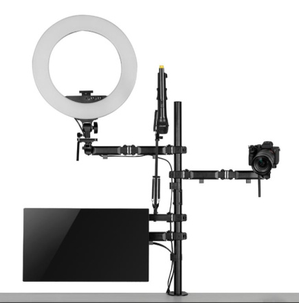 Monitor Mount, Microphone, Camera and Floodlight All-In-One Studio NanoRS, YouTube, 17