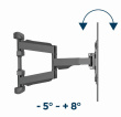 Gembird WM-75ST-01 TV mount/stand 190.5 cm (75