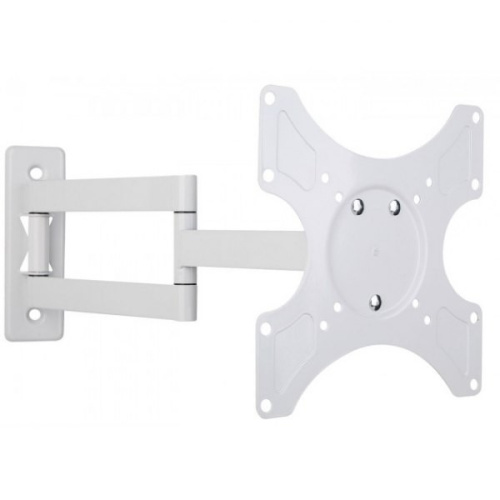 Techly Wall mount for TV LCD/LED/PDP double arm 19-37'' 25 kg VESA Белый