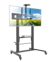 Techly Mobile Stand for Interactive Whiteboards 52-110 inches, 120kg, smooth adjustment