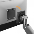Maclean Monitor mount 27kg double arm MC-968