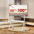 Maclean TV stand, on casters MC-114 W
