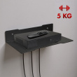 Maclean Decoder wall shelf, max 5kg, MC-122