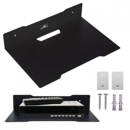 Maclean Decoder wall shelf, max 5kg, MC-122