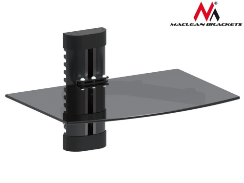 Maclean DVD shelf holder for single 8kg MC-663